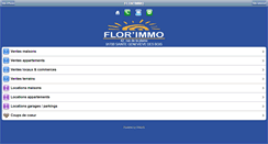 Desktop Screenshot of iphone.florimmo.fr