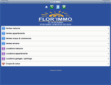 Tablet Screenshot of iphone.florimmo.fr